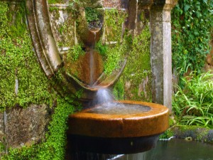 Fonte no Parque de Quiñones de León, Vigo