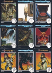 TSR 1991 ~ A.D&D Dungeons and Dragons 2nd Edition Cards Card Variants e16 