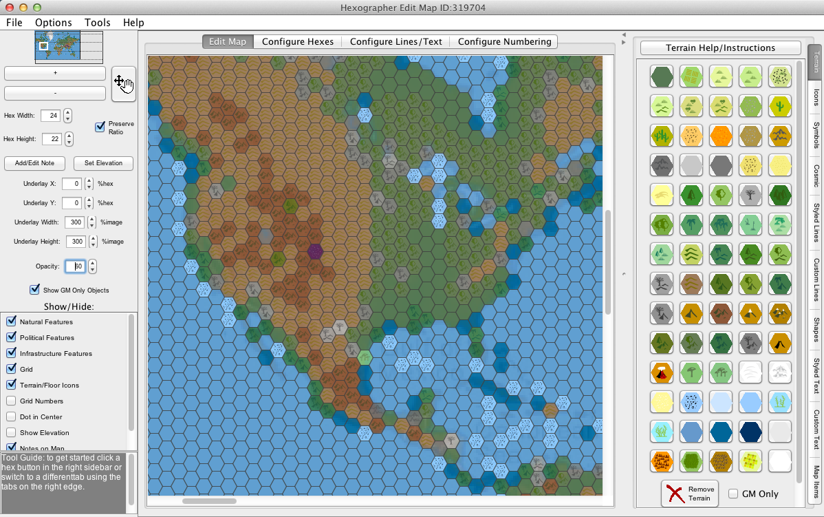 New Hexographer Feature Convert Map Inkwell Ideas
