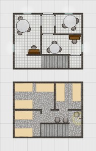 Jail battlemat. Click the graphic for the full sized version, right-click and save this link for the dungeonographer file.