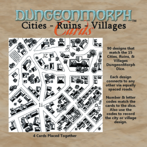 DungeonMorphs - Cities, Villages, and Ruins.