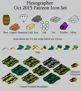 Hexographer icons (Click to enlarge.)