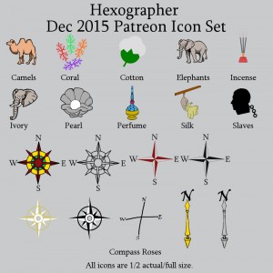 December Hexographer Patreon Graphics.  (Click to Enlarge.)