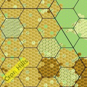 Worldographer rotate tool & multi-layer hex grid. (Click to Enlarge.)