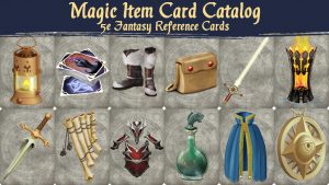 Magic Item Card Catalog