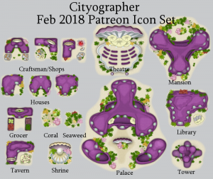 Cityographer Map Icons