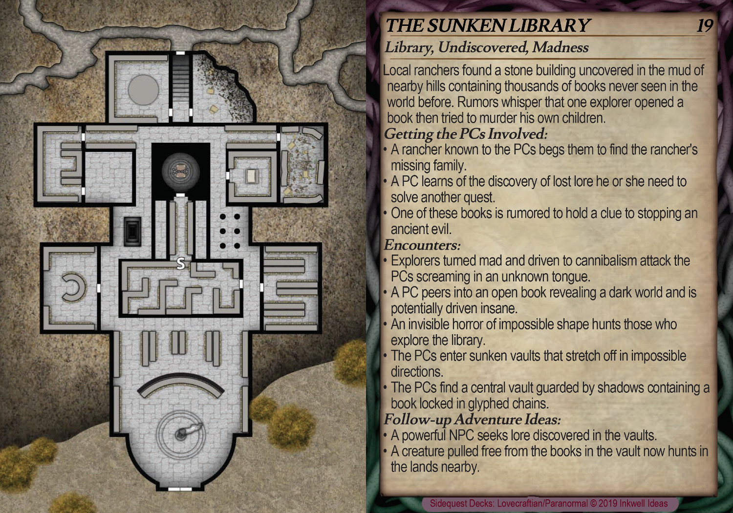 Sample: The Sunken Library
