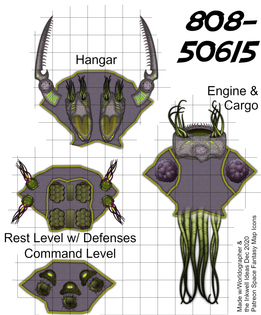 Organic Ship Deck-plan
