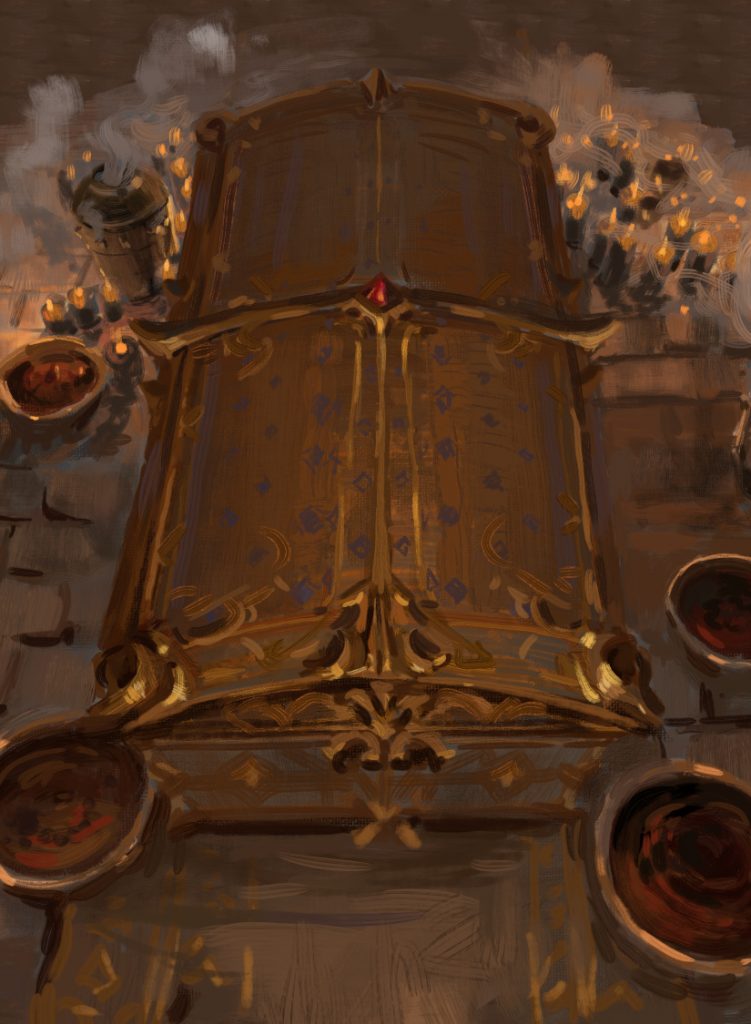 Vampire's Coffin by Henrik Karppinen