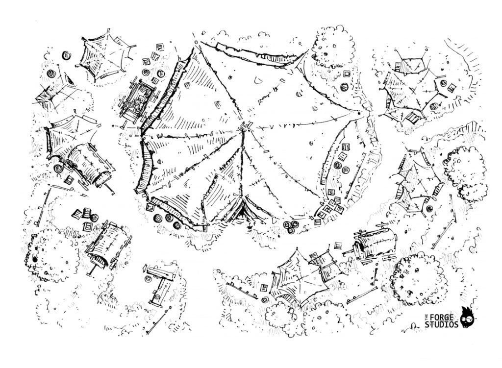 Circus Map by The Forge Studios/Maciej Zagorski