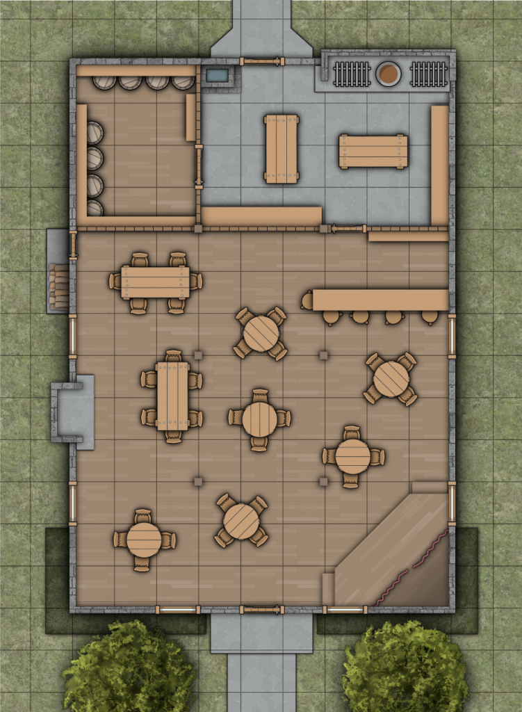 Another tavern with no sleeping rooms.