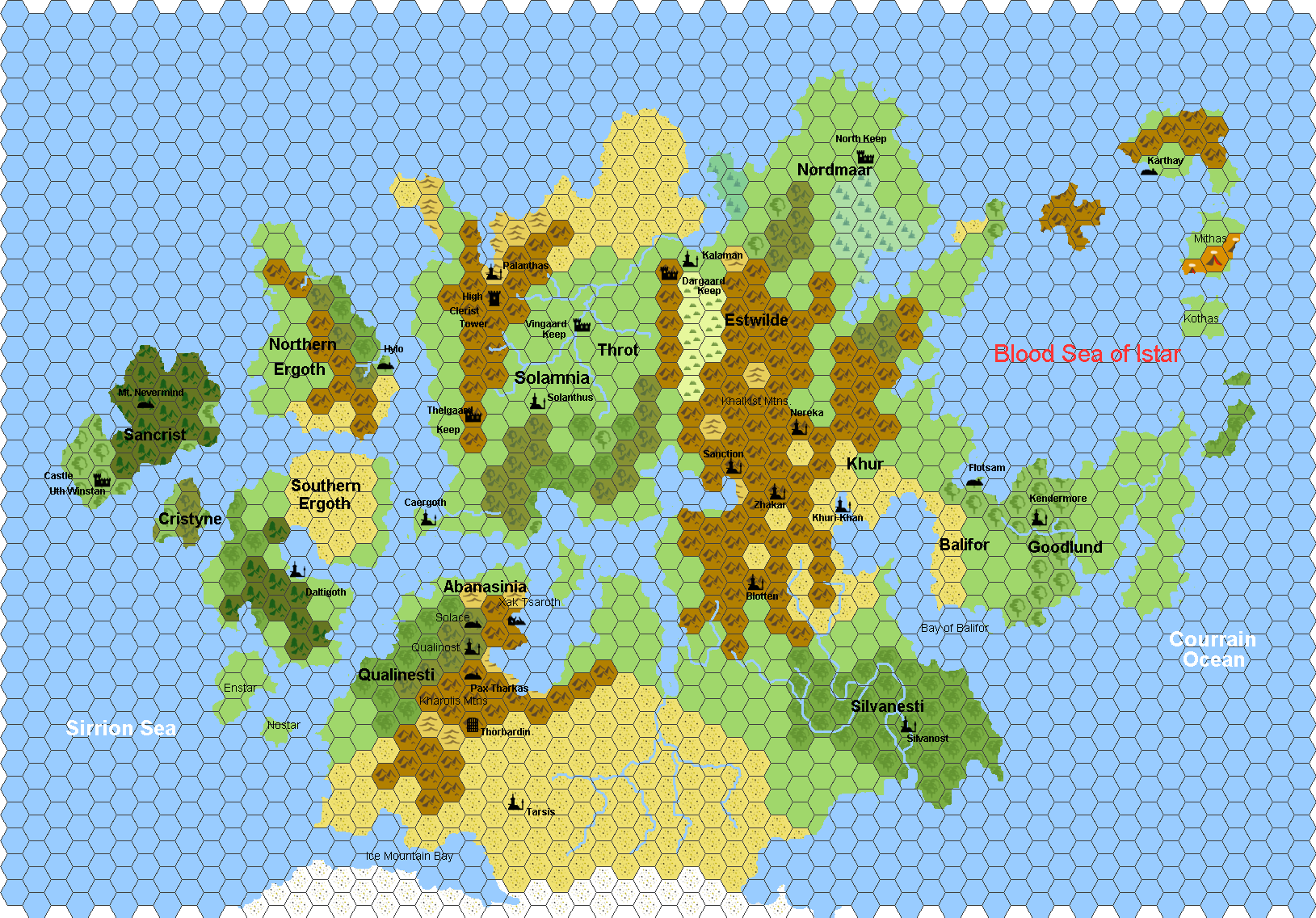 dragonlance maps abanasinia