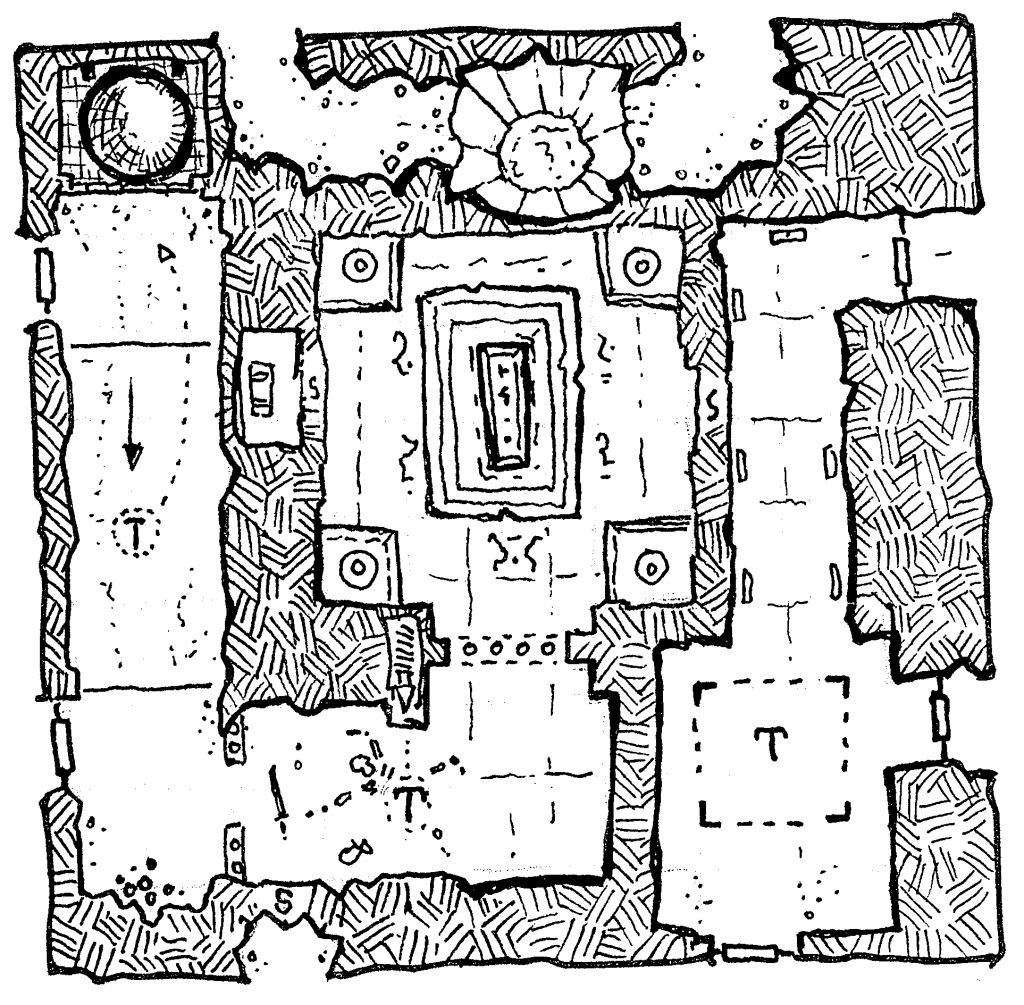 Early Tomb #GeomorphMapContest Entries – Inkwell Ideas