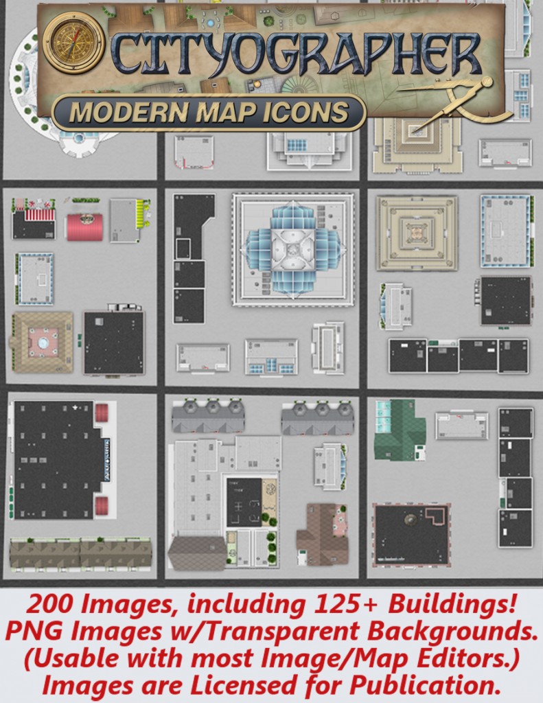 Cityographer Modern Icons