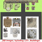 Cityographer Post-Apocalyptic Icons