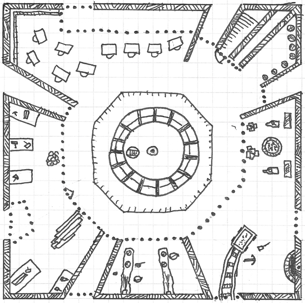 Remaining Cells/Prison Entries of the Geomorph Map Contest – Inkwell Ideas