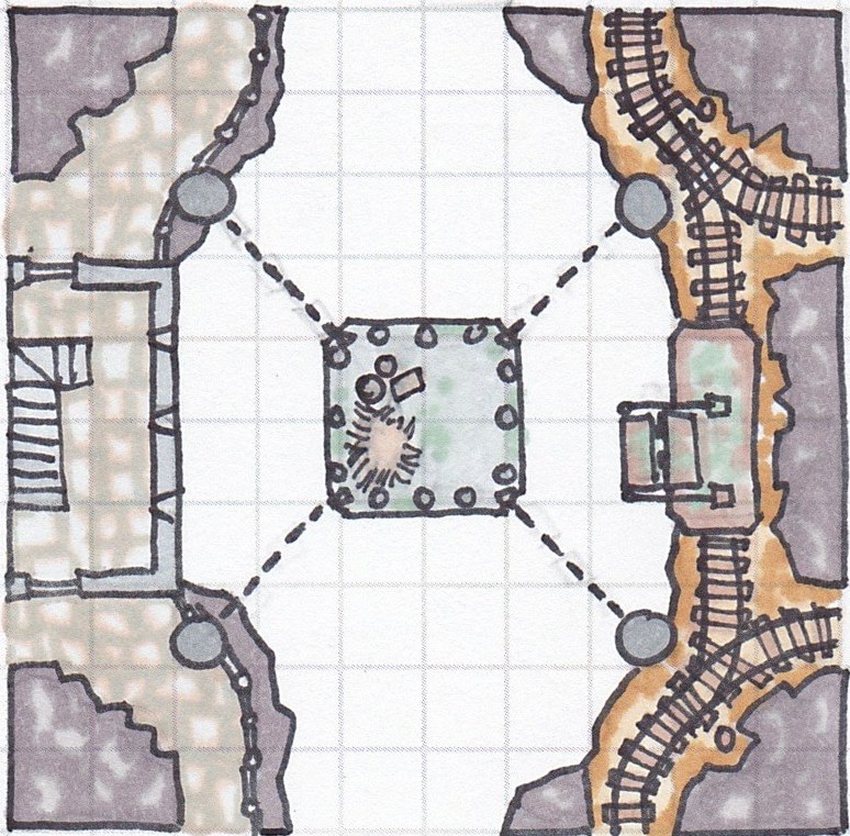 Remaining Cells/Prison Entries of the Geomorph Map Contest – Inkwell Ideas