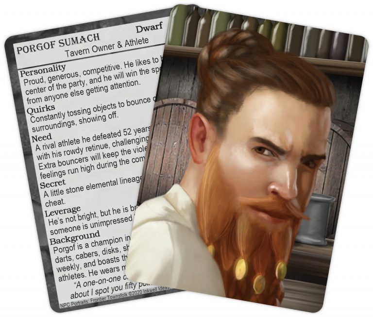 NPC Portraits Decks – Inkwell Ideas